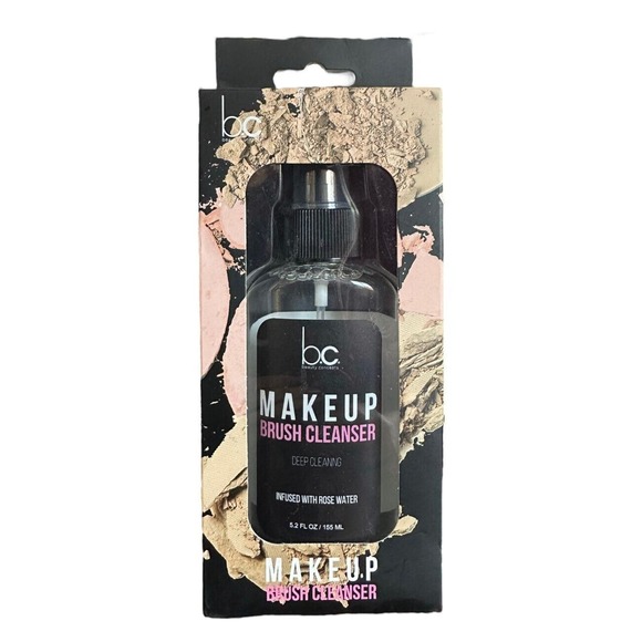 Beauty Concepts Makeup Brush Cleaner, Deep Cleaning, Infused w/Rose Water 5.2oz - Picture 1 of 2